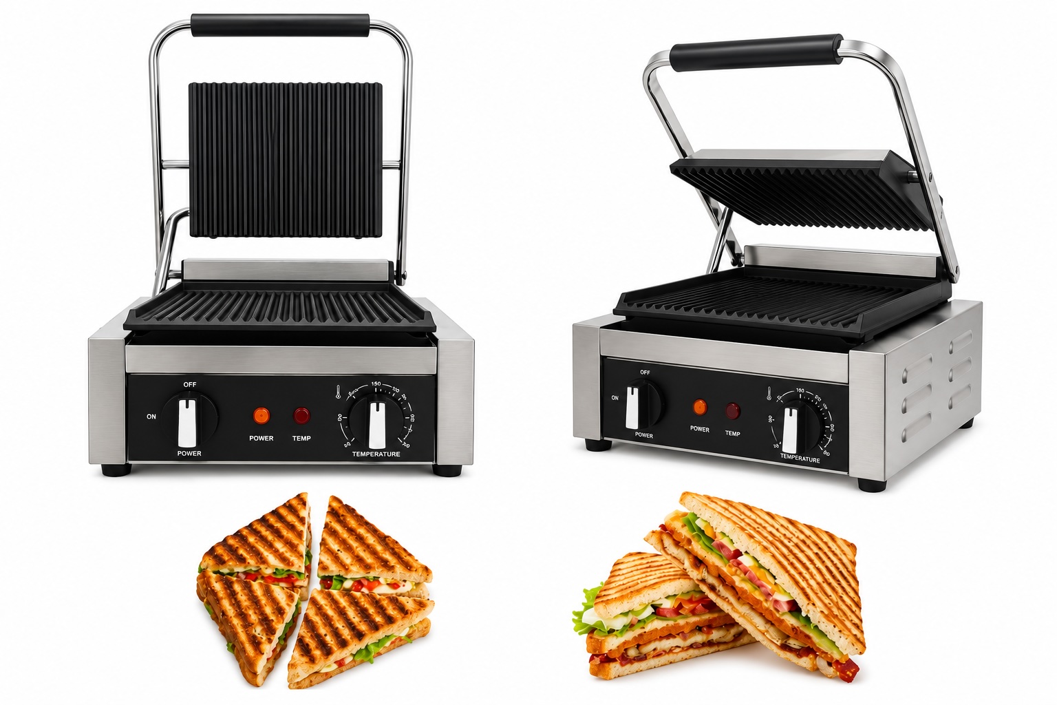 SG 10 Commercial Single Sandwich Griller
